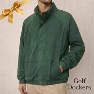 Dockers Golf Outerwear Forest Green Jacket L